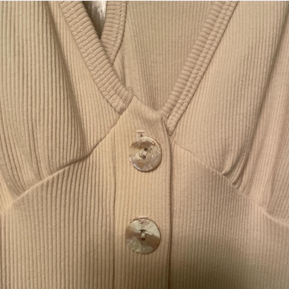 The Line by K Cream Button-Down Dress - Picture 6 of 6